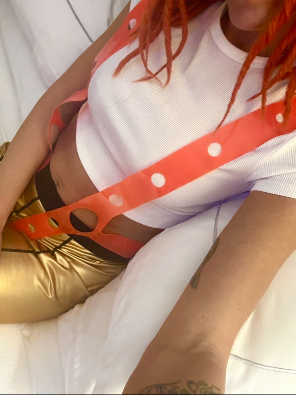 Fifth Element Leeloo Dallas Cosplay - Halloween